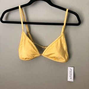 Yellow Bikini Top!